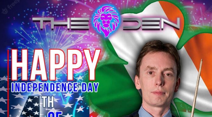 Happy Independence Day: Meet & Play with World Champion Ken Doherty