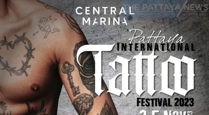 Pattaya International Tattoo Festival 2023 is Coming Soon at Central Marina!