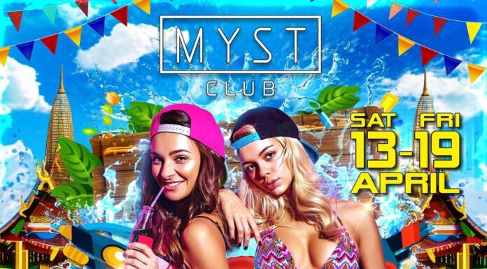 Celebrate Songkran Festival @ Myst Club, Pattaya