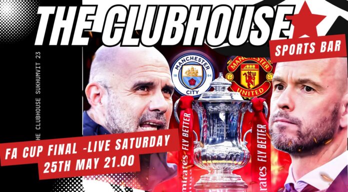 Where to watch the FA Cup Final in Bangkok & Pattaya