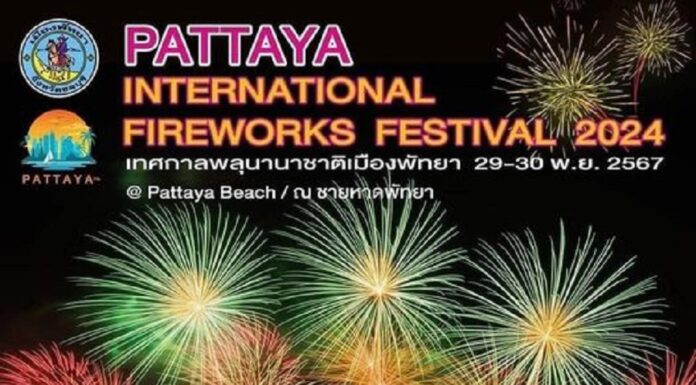 Pattaya International Fireworks Festival 2024