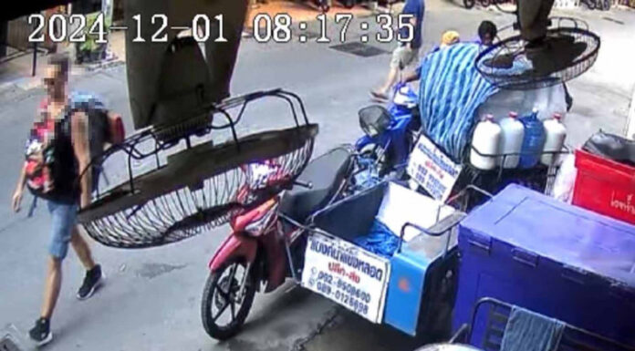 Italian Backpacker Caught Stealing & Avoiding Payment in Pattaya Apartment