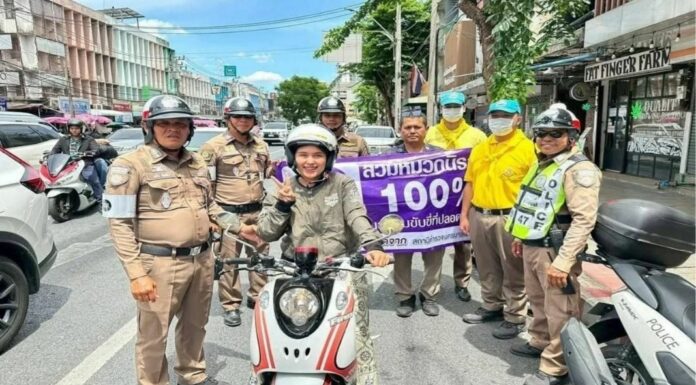 Thailand Launches Nationwide Road Safety Crackdown with Strict Helmet Law Enforcement