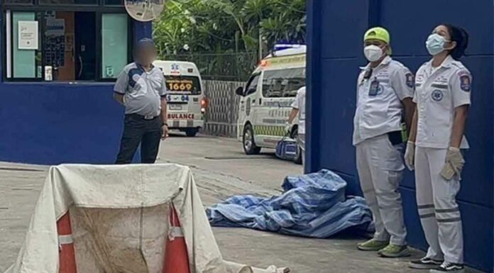 Chinese Tourist Dies in Fall from Pattaya Hotel