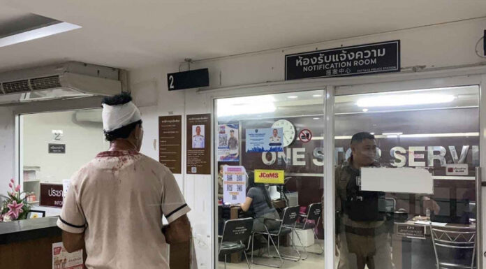 Sri Lankan Tourist Injured in Altercation with Transgender Woman on Pattaya Beach Road