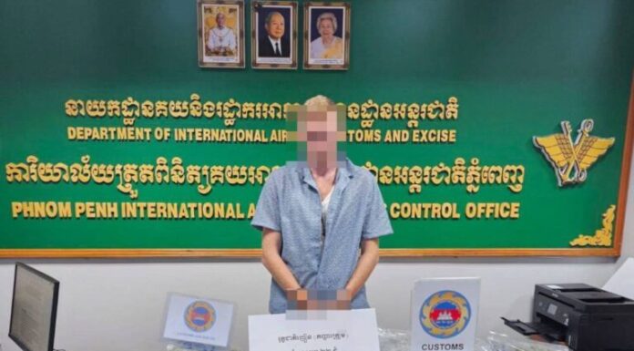 British Man Arrested at Phnom Penh Airport for Attempted Marijuana Smuggling