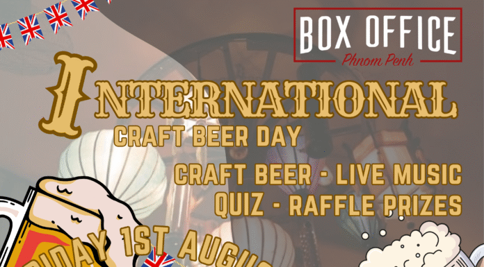 This Friday: Celebrate International Craft Beer Day at The Box Office Phnom Penh