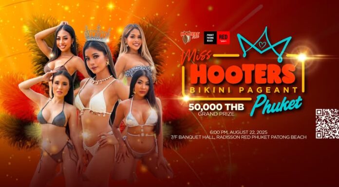 Miss Hooters Bikini Pageant Phuket 2025 – Aug 22