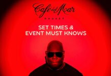 Carl Cox lands in Phuket for his debut at Café del Mar on Thursday, January 8, 2026.