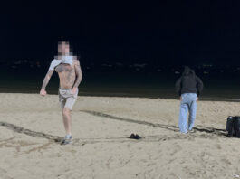 British Tourist Grabs a Granny and Indulges in an Indecent Act on Pattaya Beach