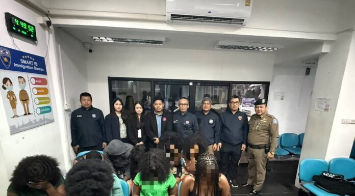 Phuket Police Arrest 9 Foreign Women in Bangla Road Crackdown