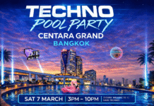 Bangkokโs Biggest Techno Pool Party @ Centara Grand