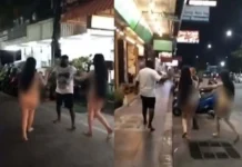 Pattaya Transgender Sex Workers Incident: Naked Chase of Indian Tourist on Beach Road