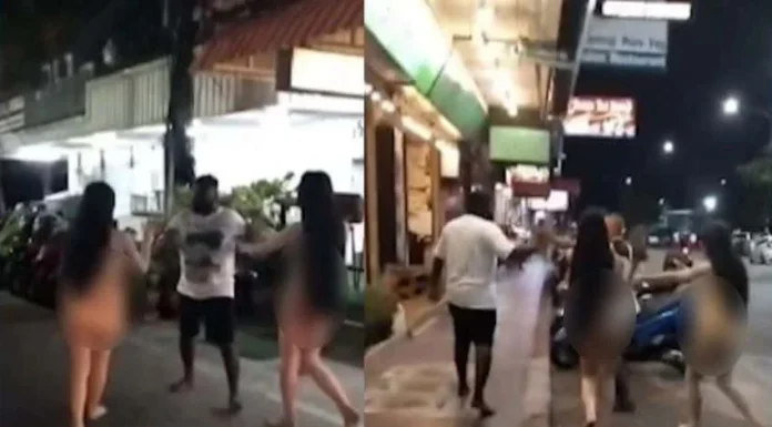 Pattaya Transgender Sex Workers Incident: Naked Chase of Indian Tourist on Beach Road