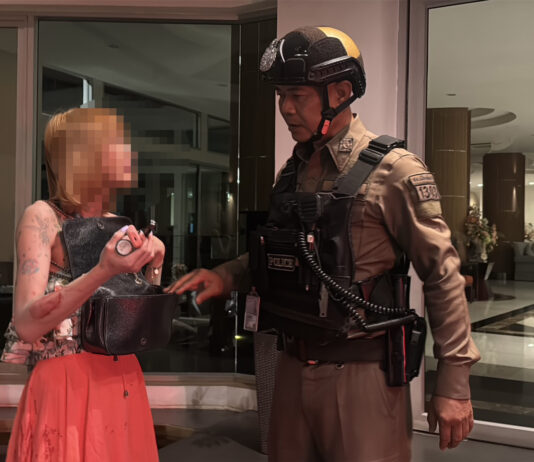 Pattaya Hotel Stabbing: Japanese Tourist Injured, Transgender Suspect Detained