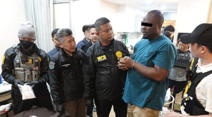 Bangkok Police Arrest Nigerian Ringleader in Cocaine Trafficking Crackdown