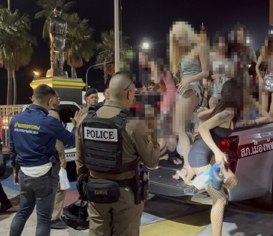 Pattaya Crackdown on Transgender Individuals Targets Walking Street