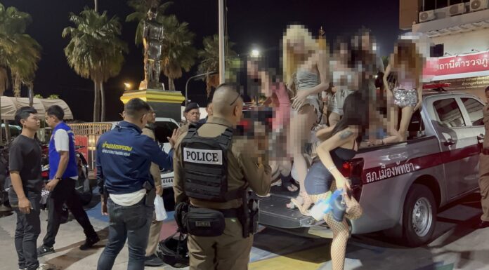 Pattaya Crackdown on Transgender Individuals Targets Walking Street