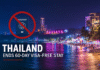 Thai Cabinet Confirms End of 60-Day Visa-Free Stay for Many Foreign Visitors