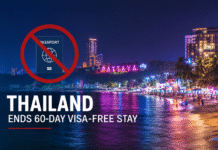 Thai Cabinet Confirms End of 60-Day Visa-Free Stay for Many Foreign Visitors