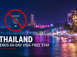Thai Cabinet Confirms End of 60-Day Visa-Free Stay for Many Foreign Visitors