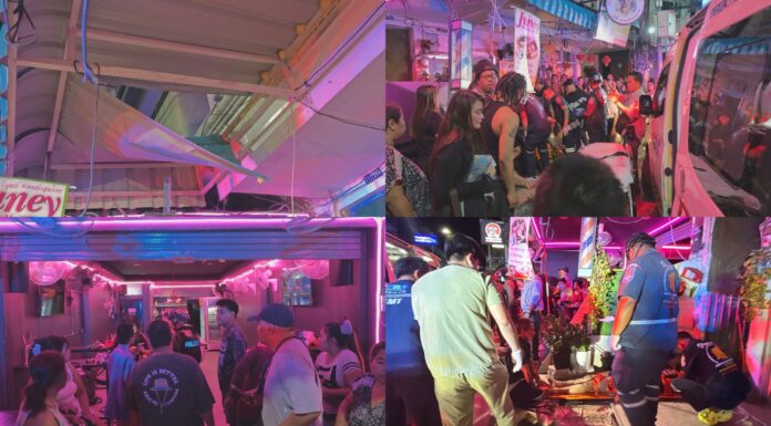 19-Year-Old Woman Critically Injured After Fall From Pattaya Beer Bar Building