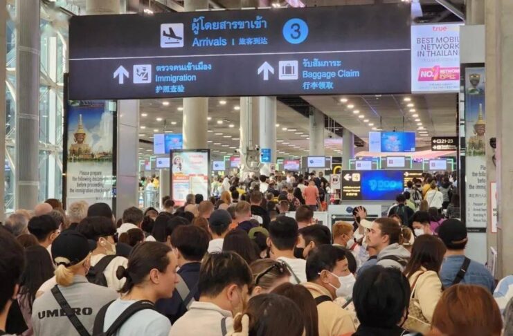 Bangkok’s Suvarnabhumi Airport Sees Immigration Waits of 2 to 3 Hours as Stricter Screening Creates Delays