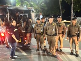 Pattaya Police Detain 25 in Prostitution Crackdown Ahead of US Navy Visit