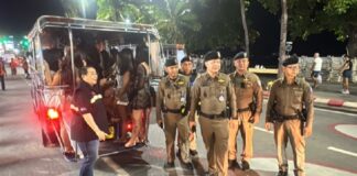 Pattaya Police Detain 25 in Prostitution Crackdown Ahead of US Navy Visit