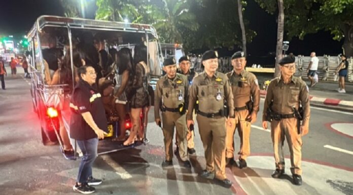 Pattaya Police Detain 25 in Prostitution Crackdown Ahead of US Navy Visit