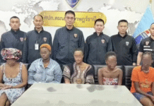 Five African Women Who Came to Thailand to Teach English Overstayed Visas by Up to 799 Days Koh Samui visa overstays investigation by Thai immigration police