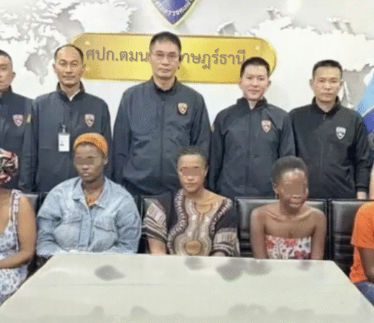Five African Women Who Came to Thailand to Teach English Overstayed Visas by Up to 799 Days Koh Samui visa overstays investigation by Thai immigration police
