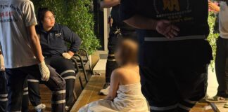 Foreign Woman Survives Pattaya Flying Club After Falling from 8th-Floor Balcony Pattaya eighth-floor balcony fall incident as police investigate foreign woman falling into swimming pool